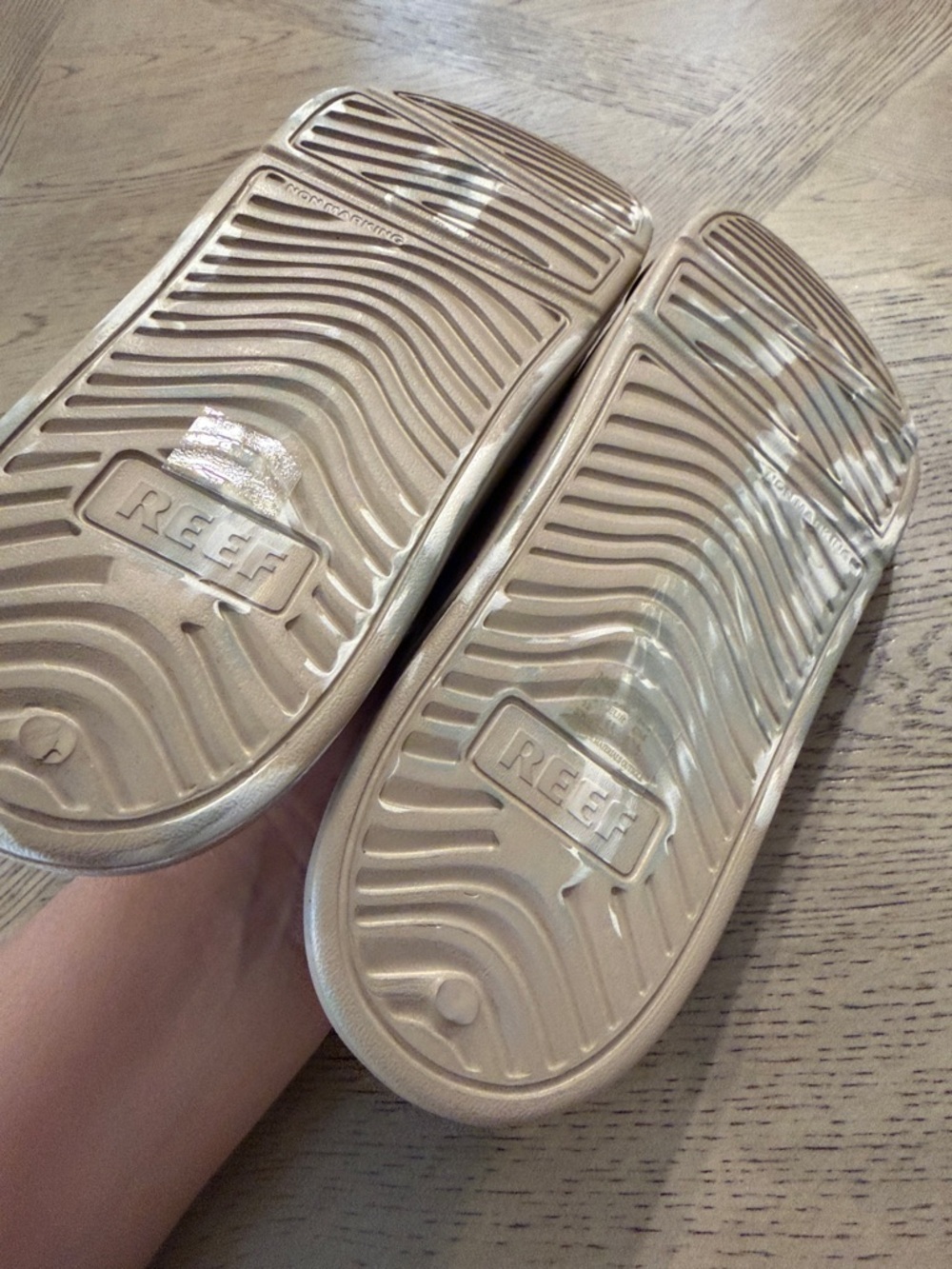 REEF Men's Oasis Double Up Waterproof Slides - Picture 5 of 5